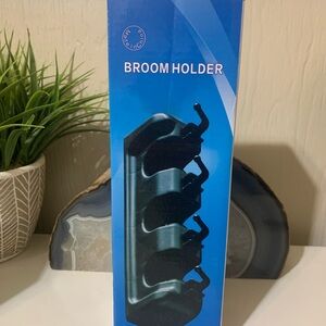 Amazon Black Broom Holder